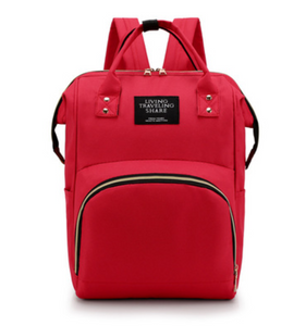 Diaper Backpack, Large Capacity Baby Bag, Multi-Function Travel Backpack Nappy Bags, Nursing Bag, Fashion Mummy, Roomy Waterproof for Baby C