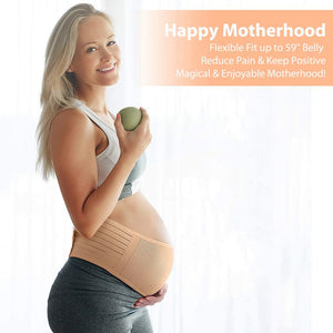 Maternity Belt Pregnancy Belt Maternity Belly Band Breathable Adjustable Abdominal Binder Support for Pelvic Hip Lumbar Lower Back