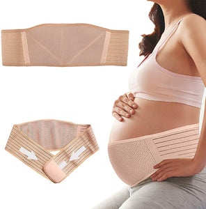 Maternity Belt Pregnancy Belt Maternity Belly Band Breathable Adjustable Abdominal Binder Support for Pelvic Hip Lumbar Lower Back