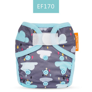 Newborn Tiny Diaper Cover Washable Baby Cover Cartoon Animal Adjustable Nappy Reusable Cloth Diapers Available