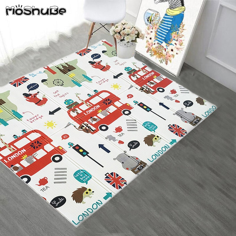 Foldable Playmat XPE Foam Crawling Carpet Baby Play Mat Blanket Children Rug For Kids Educational Toys Soft Activity Game Floor