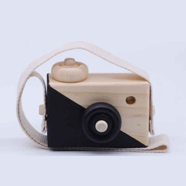 2020 Cute Nordic Hanging Wooden Camera Toys Kids Toys Gift 9.5X6X3cm Room Decor Furnishing Articles Christmas Gift  Wooden Toy
