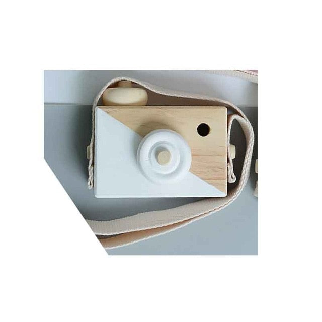 2020 Cute Nordic Hanging Wooden Camera Toys Kids Toys Gift 9.5X6X3cm Room Decor Furnishing Articles Christmas Gift  Wooden Toy