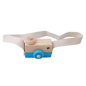 2020 Cute Nordic Hanging Wooden Camera Toys Kids Toys Gift 9.5X6X3cm Room Decor Furnishing Articles Christmas Gift  Wooden Toy