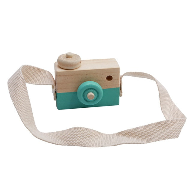 2020 Cute Nordic Hanging Wooden Camera Toys Kids Toys Gift 9.5X6X3cm Room Decor Furnishing Articles Christmas Gift  Wooden Toy