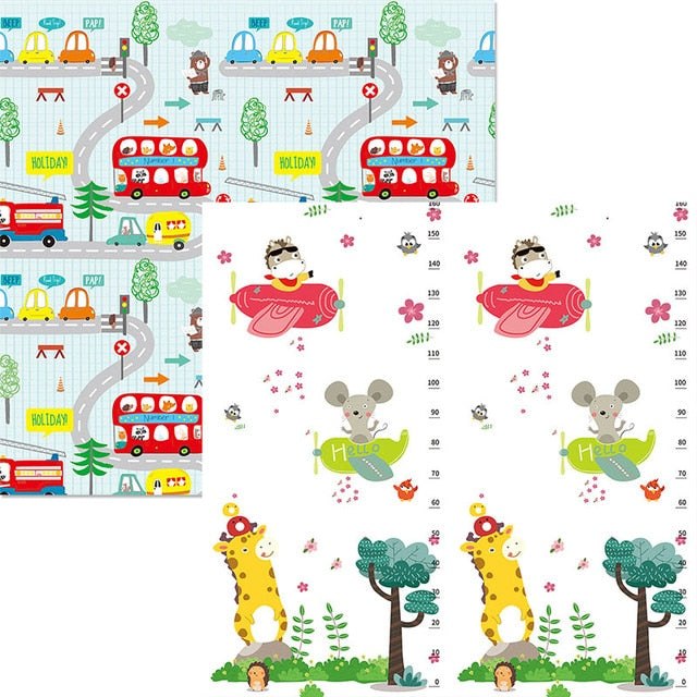 Foldable Playmat XPE Foam Crawling Carpet Baby Play Mat Blanket Children Rug For Kids Educational Toys Soft Activity Game Floor