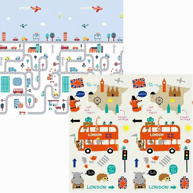 Foldable Playmat XPE Foam Crawling Carpet Baby Play Mat Blanket Children Rug For Kids Educational Toys Soft Activity Game Floor