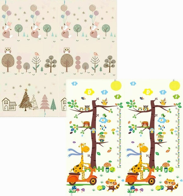 Foldable Playmat XPE Foam Crawling Carpet Baby Play Mat Blanket Children Rug For Kids Educational Toys Soft Activity Game Floor