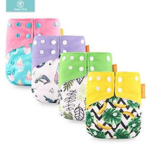 HappyFlute Pocket Diaper Baby Washable Reusable Eco-Friendly Diapers Diaper Cover Pocket Modern Cloth Diapers Nappies