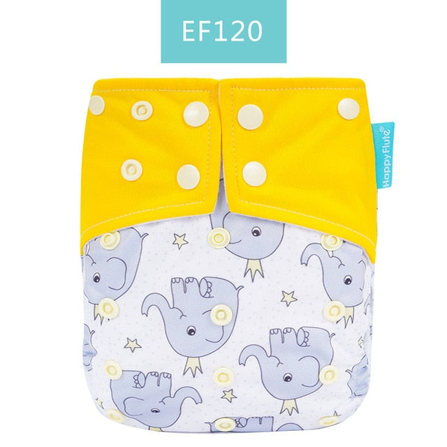 HappyFlute Pocket Diaper Baby Washable Reusable Eco-Friendly Diapers Diaper Cover Pocket Modern Cloth Diapers Nappies