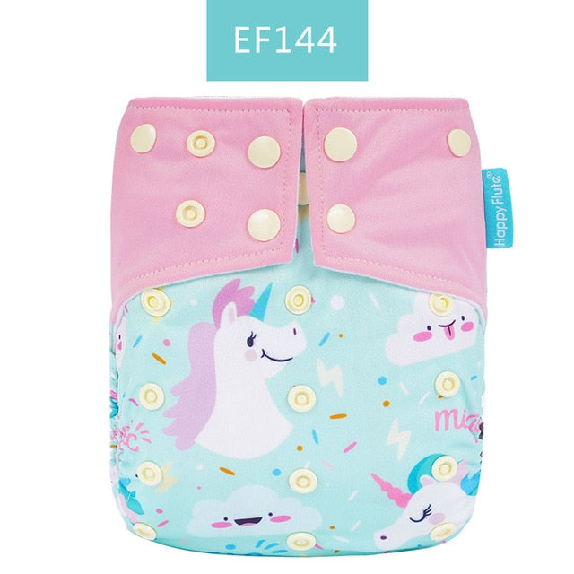 HappyFlute Pocket Diaper Baby Washable Reusable Eco-Friendly Diapers Diaper Cover Pocket Modern Cloth Diapers Nappies