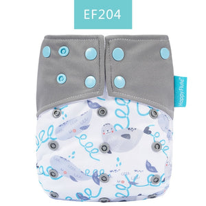 HappyFlute Pocket Diaper Baby Washable Reusable Eco-Friendly Diapers Diaper Cover Pocket Modern Cloth Diapers Nappies