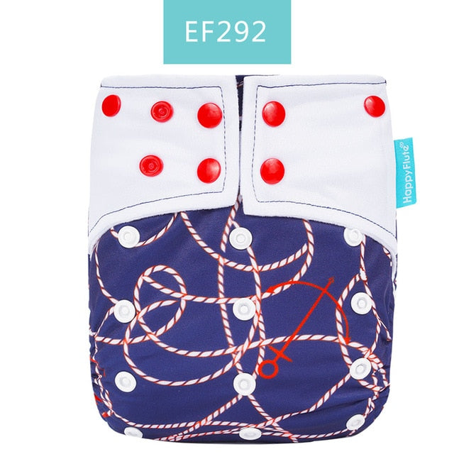 HappyFlute Pocket Diaper Baby Washable Reusable Eco-Friendly Diapers Diaper Cover Pocket Modern Cloth Diapers Nappies