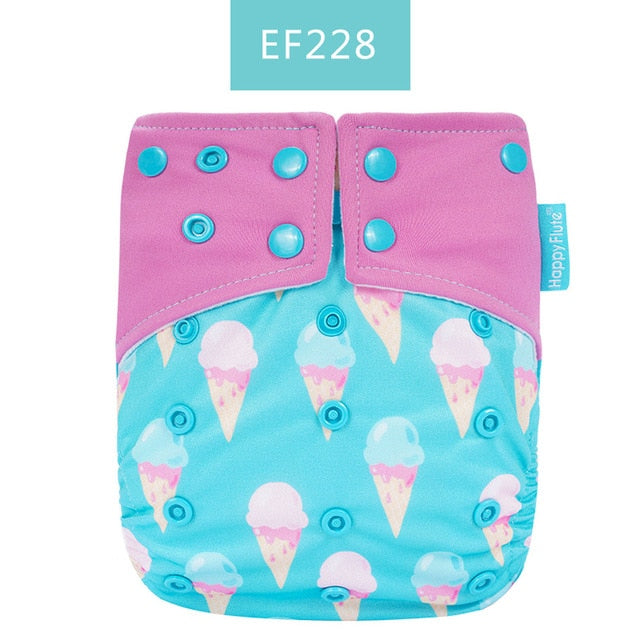HappyFlute Pocket Diaper Baby Washable Reusable Eco-Friendly Diapers Diaper Cover Pocket Modern Cloth Diapers Nappies