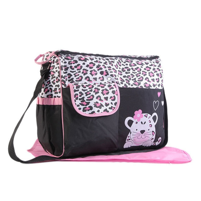 Multifunctional Baby Diaper bag Baby Care Nappy Bags Print baby stroller bags Mummy Maternity bag mom Travel handbag