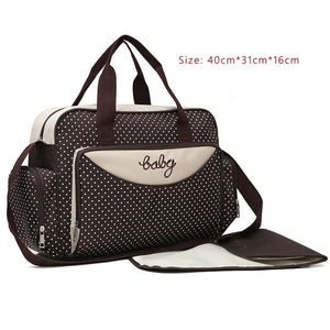Multifunctional Baby Diaper bag Baby Care Nappy Bags Print baby stroller bags Mummy Maternity bag mom Travel handbag