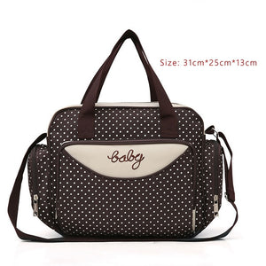 Multifunctional Baby Diaper bag Baby Care Nappy Bags Print baby stroller bags Mummy Maternity bag mom Travel handbag