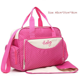 Multifunctional Baby Diaper bag Baby Care Nappy Bags Print baby stroller bags Mummy Maternity bag mom Travel handbag