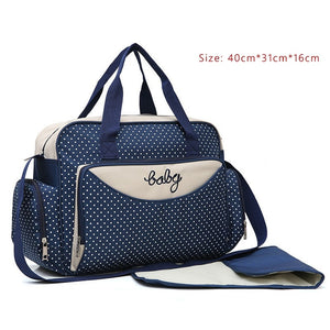 Multifunctional Baby Diaper bag Baby Care Nappy Bags Print baby stroller bags Mummy Maternity bag mom Travel handbag