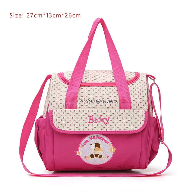 Multifunctional Baby Diaper bag Baby Care Nappy Bags Print baby stroller bags Mummy Maternity bag mom Travel handbag