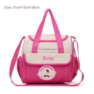 Multifunctional Baby Diaper bag Baby Care Nappy Bags Print baby stroller bags Mummy Maternity bag mom Travel handbag