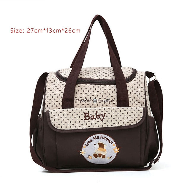 Multifunctional Baby Diaper bag Baby Care Nappy Bags Print baby stroller bags Mummy Maternity bag mom Travel handbag