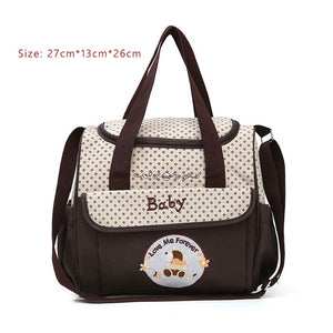 Multifunctional Baby Diaper bag Baby Care Nappy Bags Print baby stroller bags Mummy Maternity bag mom Travel handbag