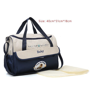 Multifunctional Baby Diaper bag Baby Care Nappy Bags Print baby stroller bags Mummy Maternity bag mom Travel handbag