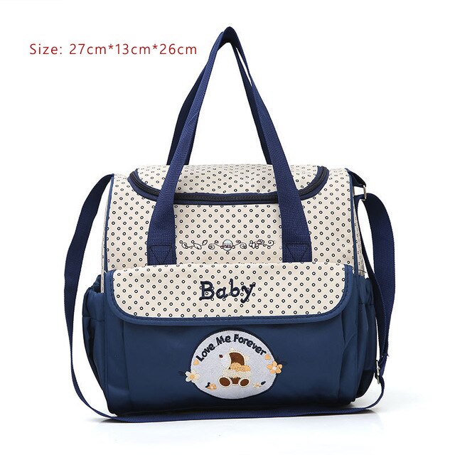 Multifunctional Baby Diaper bag Baby Care Nappy Bags Print baby stroller bags Mummy Maternity bag mom Travel handbag
