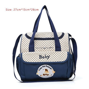 Multifunctional Baby Diaper bag Baby Care Nappy Bags Print baby stroller bags Mummy Maternity bag mom Travel handbag