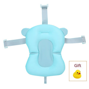 Infant Baby Bath Pad NewBorn Shower Portable Air Cushion Bed Babies Non-Slip Bathtub Mat Safety Security Bath Seat Dropshipping