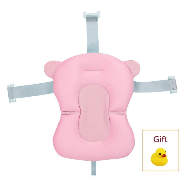 Infant Baby Bath Pad NewBorn Shower Portable Air Cushion Bed Babies Non-Slip Bathtub Mat Safety Security Bath Seat Dropshipping