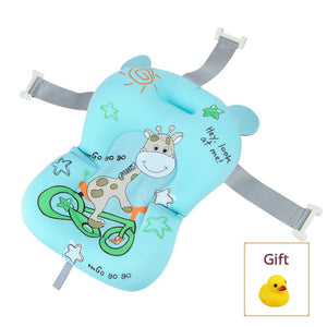 Infant Baby Bath Pad NewBorn Shower Portable Air Cushion Bed Babies Non-Slip Bathtub Mat Safety Security Bath Seat Dropshipping