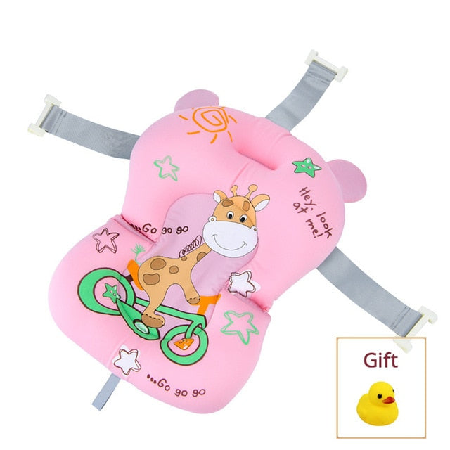 Infant Baby Bath Pad NewBorn Shower Portable Air Cushion Bed Babies Non-Slip Bathtub Mat Safety Security Bath Seat Dropshipping