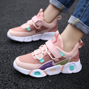 Unisex Children Shoes Comfortable Sneakers For Boy Breathable Fashion Outdoor Pink Girl's Shoes Tenis Infantil Size 27-38