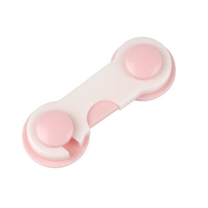 10Pcs/Lot Baby Safety Lock Protection From Children Refrigerator Plastic Child Castle Drawer Cabinet Kids Security Door Stopper