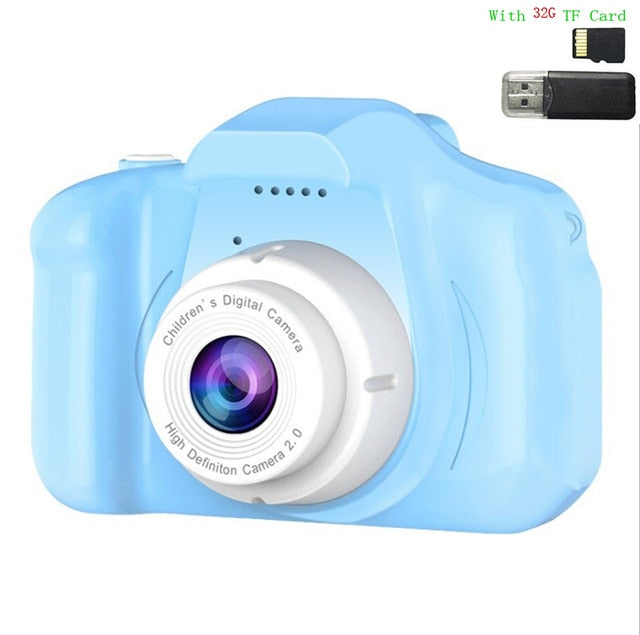 Children Kids Camera Mini Educational Toys For Children Baby Gifts Birthday Gift Digital Camera 1080P Projection Video Camera