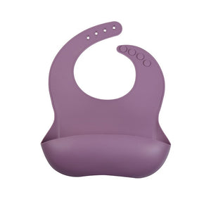 Fashion Washable Waterproof Adjustable Silicone Baby Bib Newborn Infant Feeding Soft Scarf Drooling Bibs