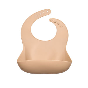 Fashion Washable Waterproof Adjustable Silicone Baby Bib Newborn Infant Feeding Soft Scarf Drooling Bibs