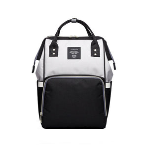 Lequeen Fashion Mummy Maternity Nappy Bag Large Capacity Nappy Bag Travel Backpack Nursing Bag for Baby Care Women's Fashion Bag