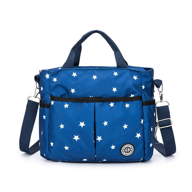 Baby Diaper Bags Large Capacity Mommy Bag Mom Travel Shoulder Bag Waterproof Baby Nappy Bag Portable Stroller Bags
