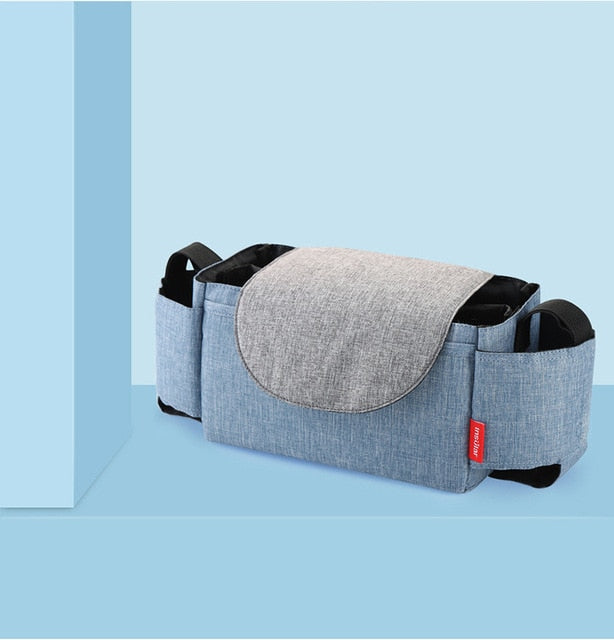 Baby Stroller Organizer Nappy Bag Hook Hanging Mummy Carriage Waterproof Bottle Bag Handbag Pram Cart Organizer Diaper Bag ZXH
