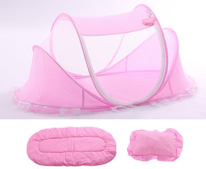 Baby Crib Netting Portable Foldable Baby Bed Mosquito Net Polyester Newborn Sleep Bed Travel Bed Netting Play Tent Children GYH