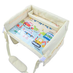 Baby Seat Tray Waterproof Table Car Seat Upgraded Multifunction Autos  Tray Storage Kids Toys Infant Holder Cartoon Baby Fence