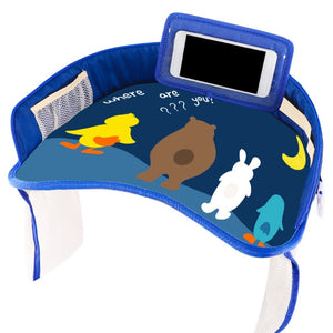 Baby Seat Tray Waterproof Table Car Seat Upgraded Multifunction Autos  Tray Storage Kids Toys Infant Holder Cartoon Baby Fence