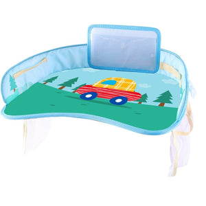Baby Seat Tray Waterproof Table Car Seat Upgraded Multifunction Autos  Tray Storage Kids Toys Infant Holder Cartoon Baby Fence