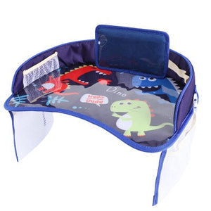 Baby Seat Tray Waterproof Table Car Seat Upgraded Multifunction Autos  Tray Storage Kids Toys Infant Holder Cartoon Baby Fence
