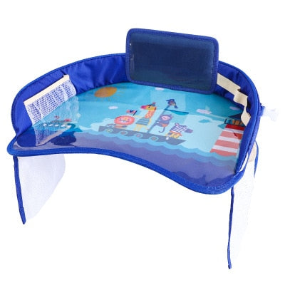 Baby Seat Tray Waterproof Table Car Seat Upgraded Multifunction Autos  Tray Storage Kids Toys Infant Holder Cartoon Baby Fence