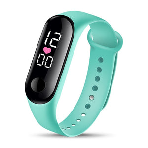 Fashion Bracelet Watch Children Watches Kids for Girls Boys Sport Electronic Wristwatch LED Digital Child Clock Student Watch