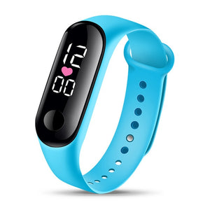 Fashion Bracelet Watch Children Watches Kids for Girls Boys Sport Electronic Wristwatch LED Digital Child Clock Student Watch